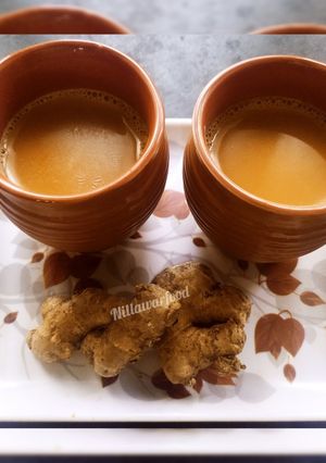 A picture of Galangal tea.