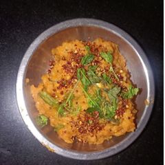 A picture of Wheat Flour Upma.