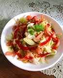 Mì xào xúc xích rau củ🥰