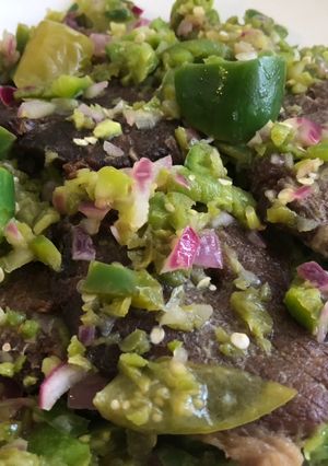 Foto resep Dendeng Balado Lado Hijau
