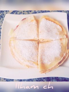 صورة لوصفة كريب بكريم باتسيير والفواكه