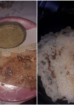 A picture of Rava dosa.