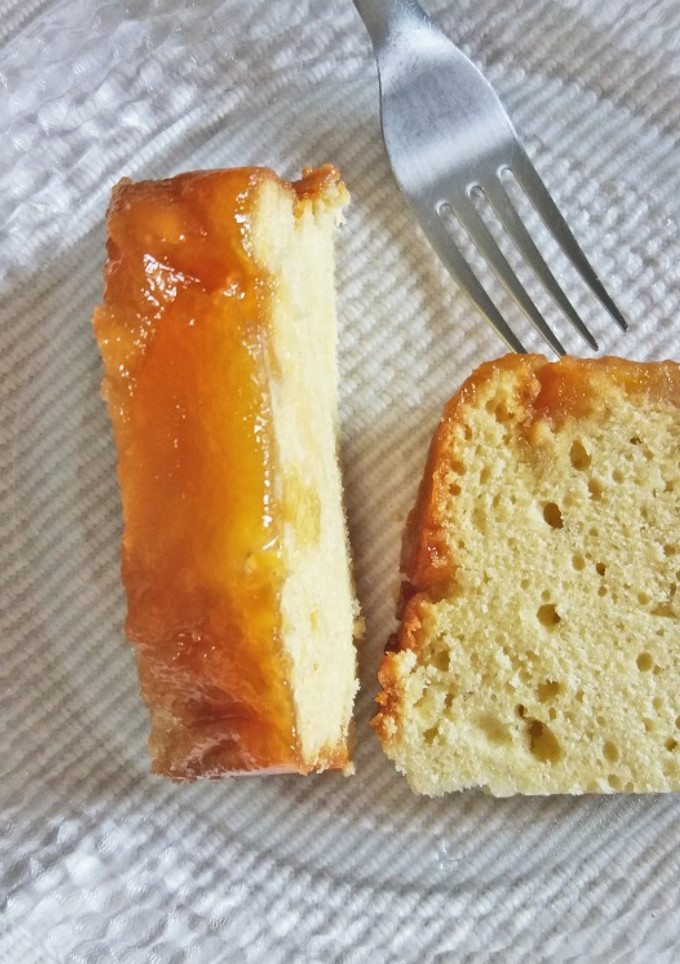 Una foto de Budín de manzana