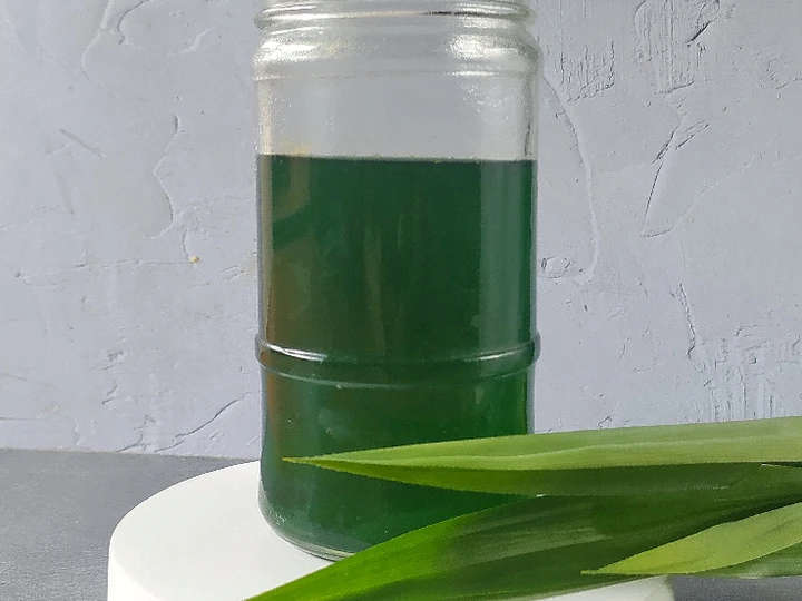 Langkah Gampang Menyiapkan Resep Sirup Pandan homemade yang Lezat Sekali Anti Ribet, Sempurna