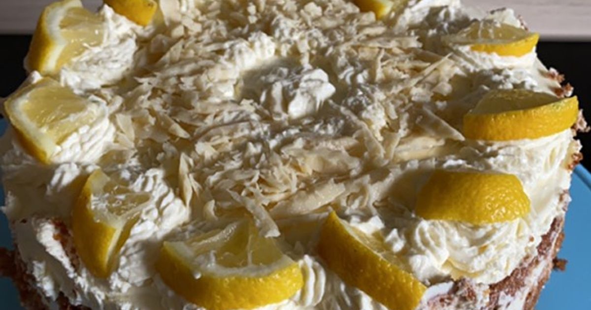 Zitronencreme Torte Mit Lemon Curd Rezept von Sophie - Cookpad