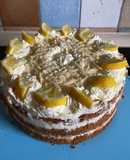 Zitronencreme Torte mit Lemon Curd