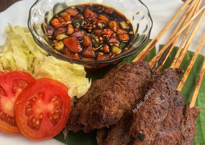 Resep Sate Daging Cincang Giling Oleh Dini Apsilia Cookpad