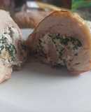 Muslo de pollo relleno