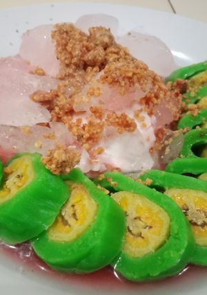 Foto resep Es Pisang Ijo