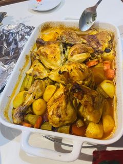 صورة لوصفة صينية الدجاج بالخضار😋
