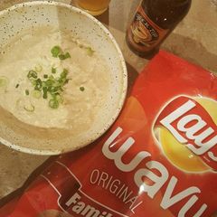 A picture of Super Bowl Clam Dip.