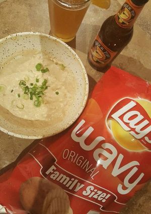 A picture of Super Bowl Clam Dip.