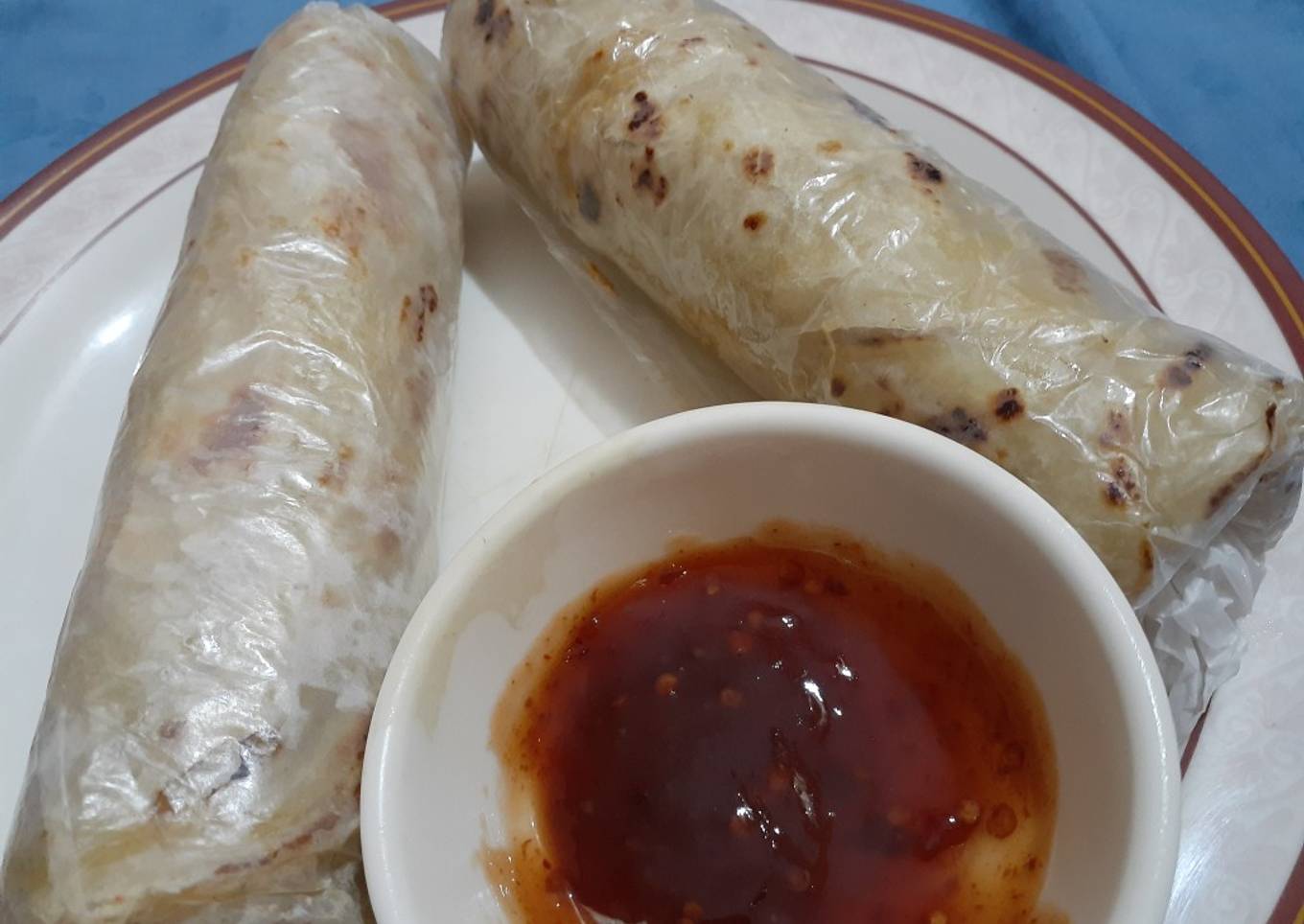 Chicken Roll paratha