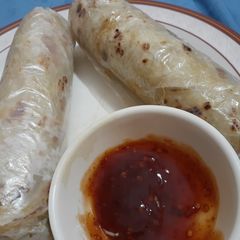 Chicken Roll paratha A picture of Chicken Roll paratha.