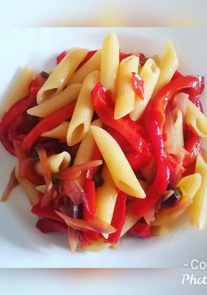 Foto di Pasta con peperoni