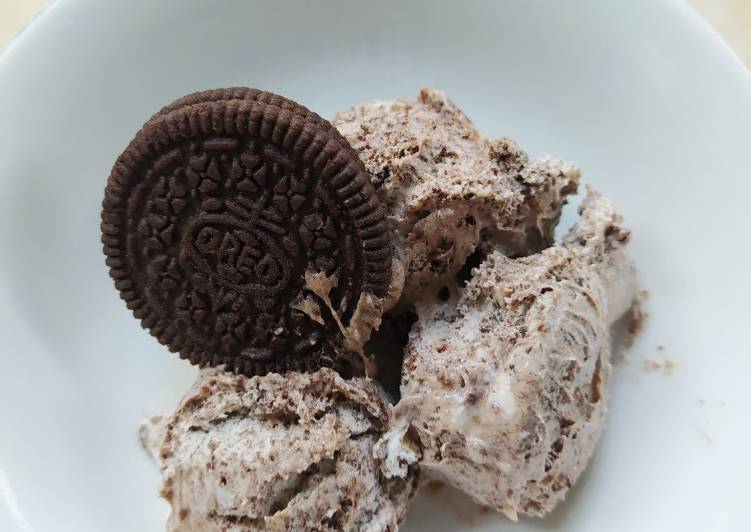 12 Resep: Ice Cream Oreo, Sempurna
