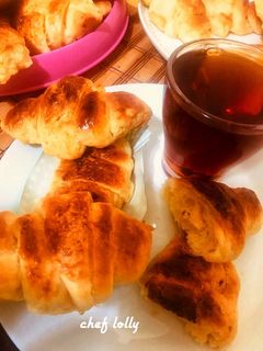 صورة لوصفة الكرواسون الفرنسي على طريقتي