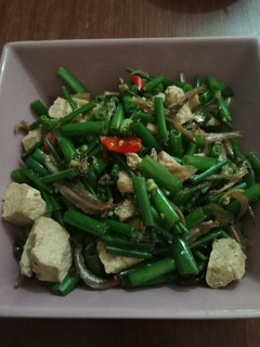 Foto resep Tumis kucai tahu teri