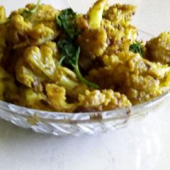A picture of Cauliflower fry.