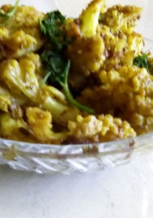 A picture of Cauliflower fry.