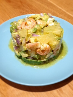 Una foto de Ensalada tropical