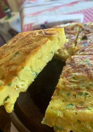 Una foto de Tortilla de papa