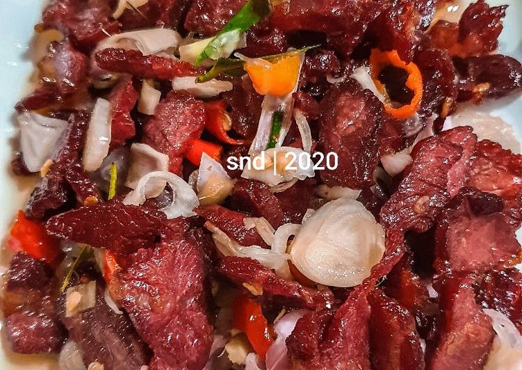 Resep Se&#39;i Sapi Sambal Matah Asli Kupang #masakanindo 🇮🇩 yang Bisa Manjain Lidah