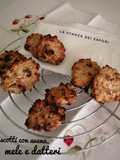 #138 Biscotti con avena, mele e datteri