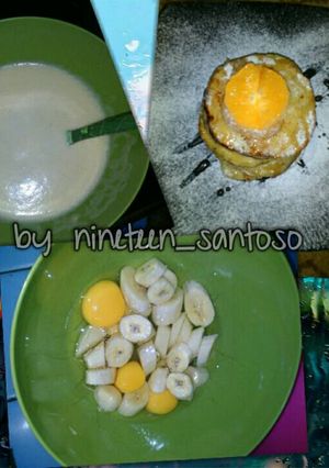 Foto resep Pancake simple cuma telur dan pisang
