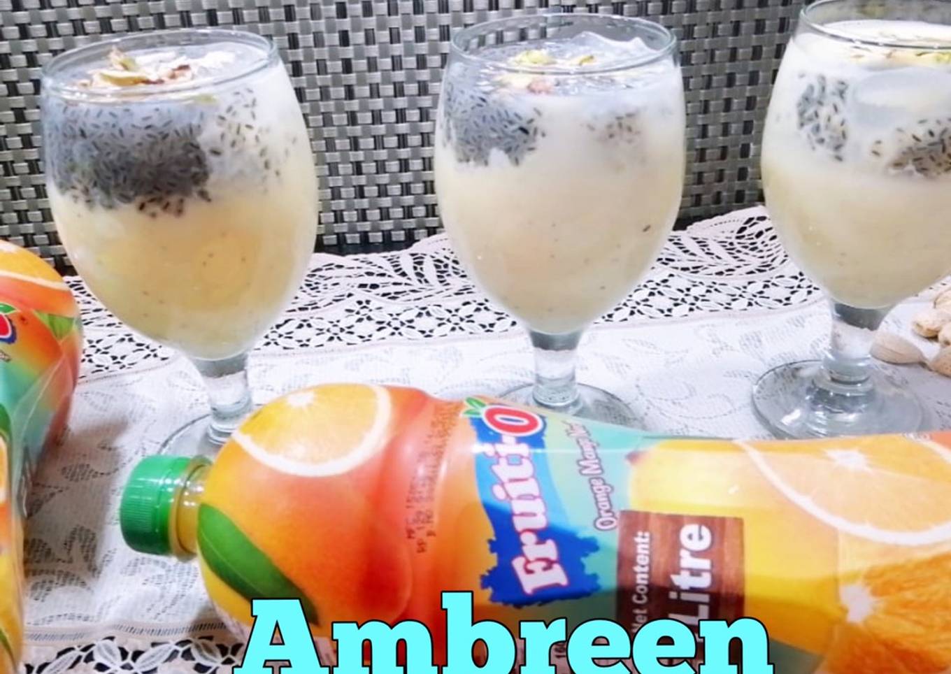 Custard Sharbat Recipe 🤗