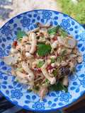 ลาบไก่วุ้นเส้น