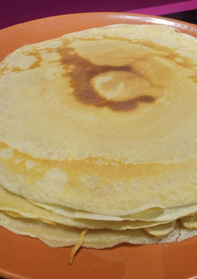 Una foto de Crepes receta francesa