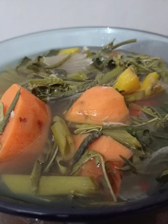 Langkah Mudah untuk Membikin Resep Sayur asam kutai dengan ubi rambat (ubi jalar) yang Menggugah Selera Anti Ribet, Bikin Ngiler
