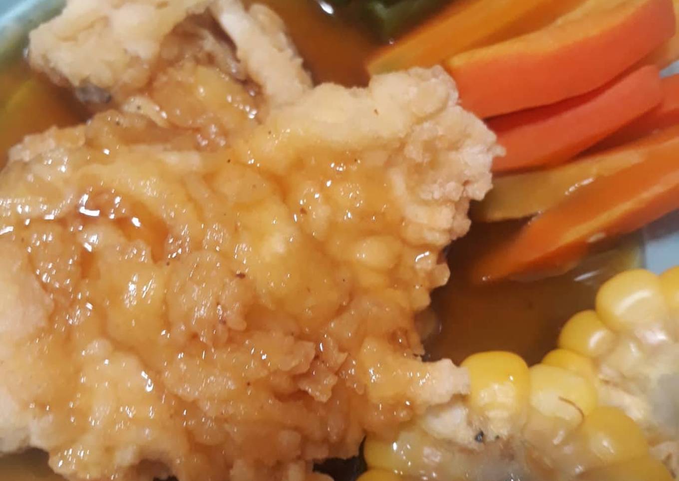 Steak ayam crispy ala Dapur Ida