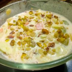 A picture of Fruit custard.