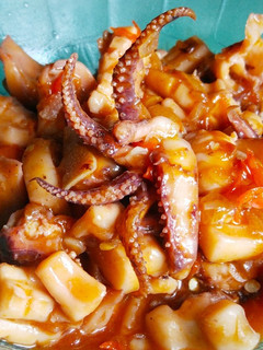 Foto resep Cumi saus pedas manis