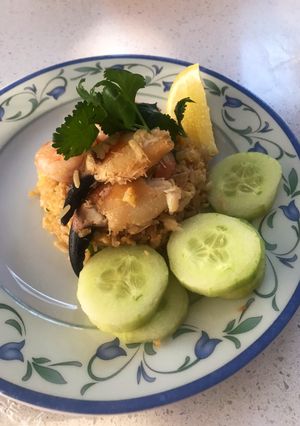 รูปของ ข้าวผัดปูกุ้ง