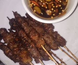 Mudahnya Membuat Sate kambing qurban Praktis Enak