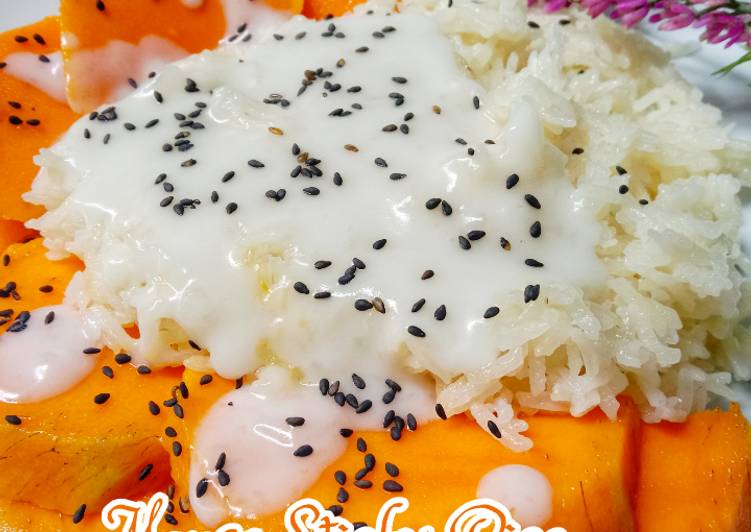 Resep Mango Sticky Rice / Ketan Mangga, Bisa Manjain Lidah