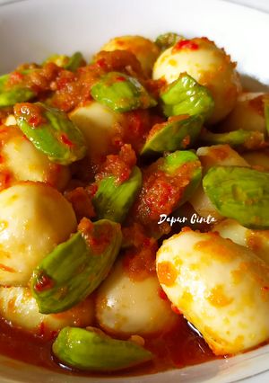 Foto resep Telur Puyuh & Pete Balado 🔥