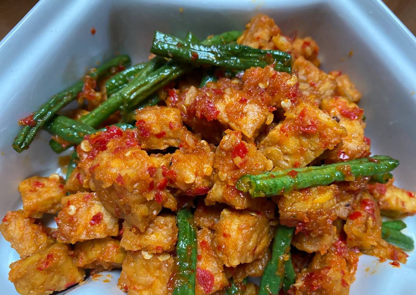 Tempe kacang panjang