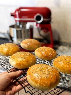 Foto principal de Pan de hamburguesa fácil