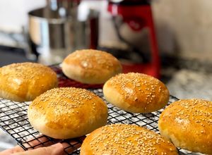 Foto principal de Pan de hamburguesa fácil