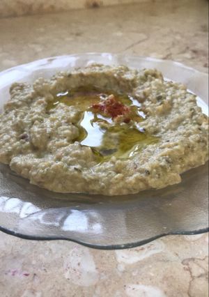 صورة لوصفة متبل باذنجان 🍆.. بابا غنوج