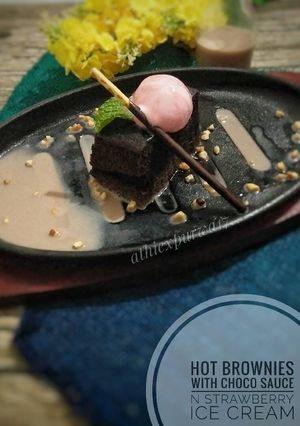Foto resep Brownies ice cream