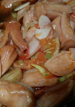 Foto resep Sosis asam manis (simple)