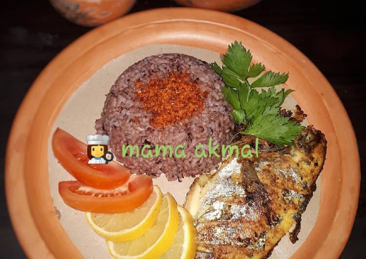 Bawal Bakar Teflon Bumbu Padang (Menu Eat Clean 🐟)