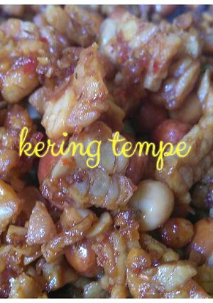 Foto resep Sambal goreng kering tempe ekstra pedas