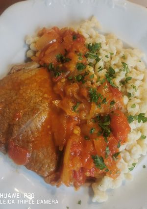 Lecsós szelet recept fotója