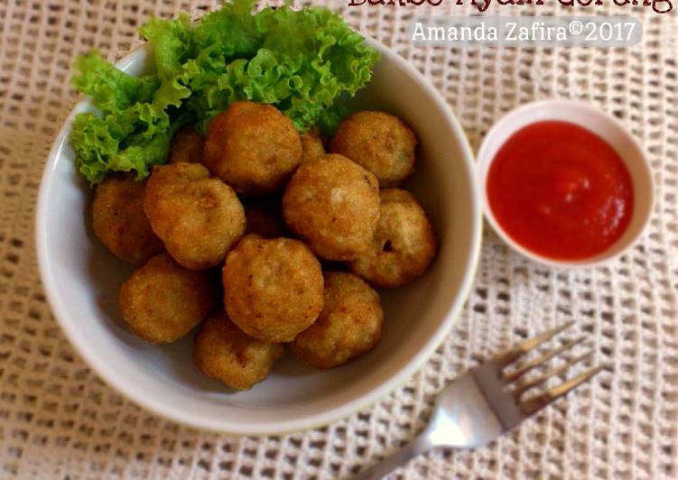 Bakso Ayam Goreng